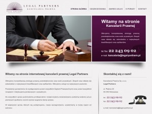 Legal partners - specjaliści wielu rodzajów prawa